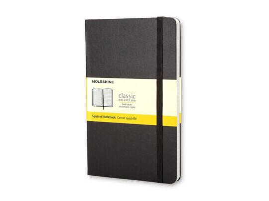 Записная книжка А5 (Large) Classic (в клетку), черный